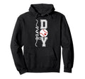 Game Day Heart Game Day Baseball Game Day Hoodie - Minimalist Print Unisex - T-Shirt, Sweatshirt, Hoodie