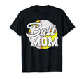 Softball Baseball Ball Mom T-Shirt - Graphic Print Men Women - T-Shirt, Sweatshirt, Hoodie