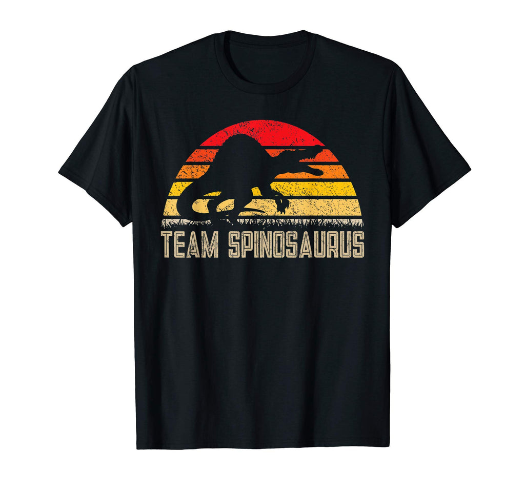 Team Spinosaurus Sunset Dinosaur T-Shirt - Minimalist Print for Adults - T-Shirt, Sweatshirt, Hoodie