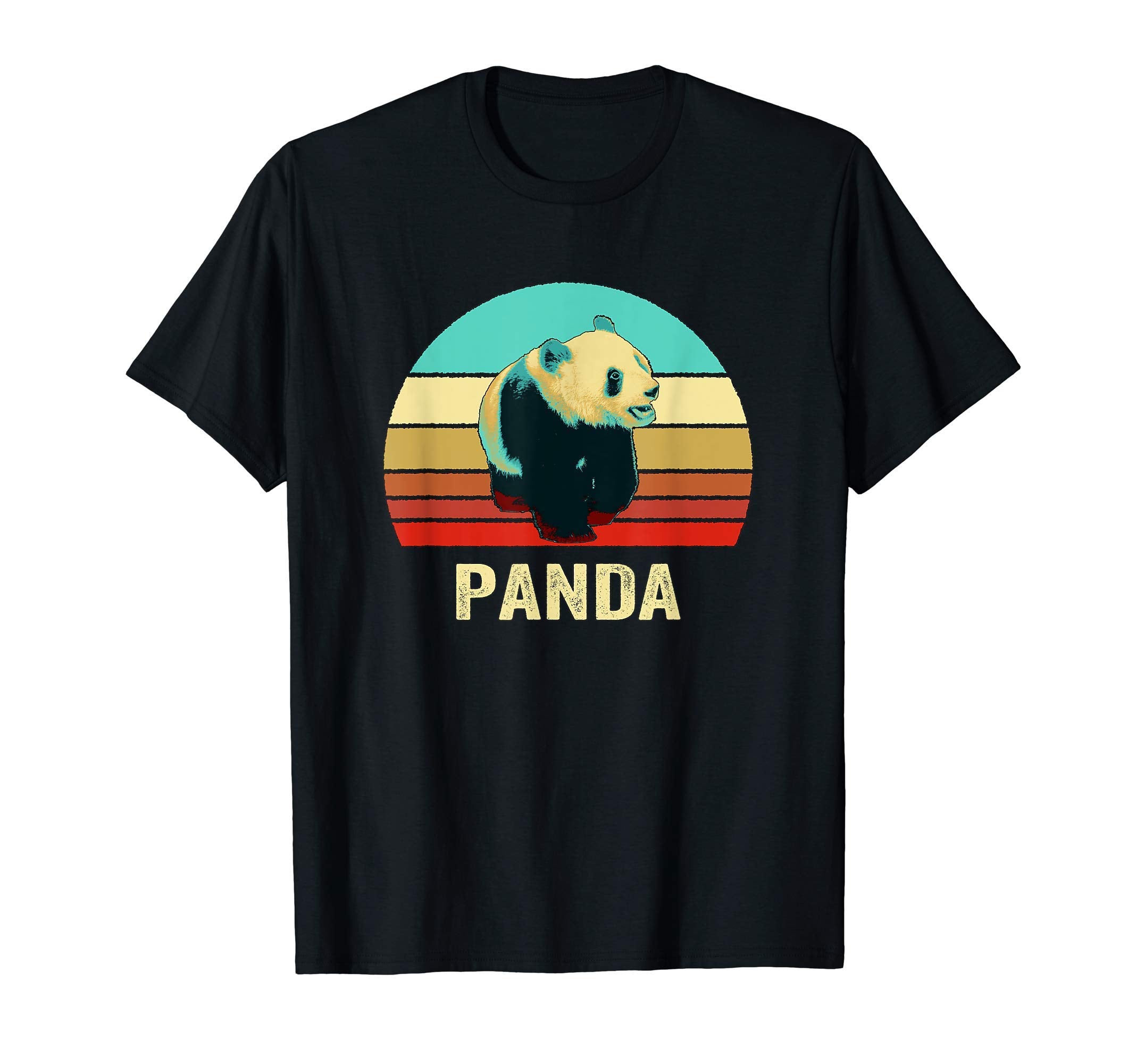 Sunset Panda T-Shirt - Fun Novelty Design Unisex - T-Shirt, Sweatshirt, Hoodie