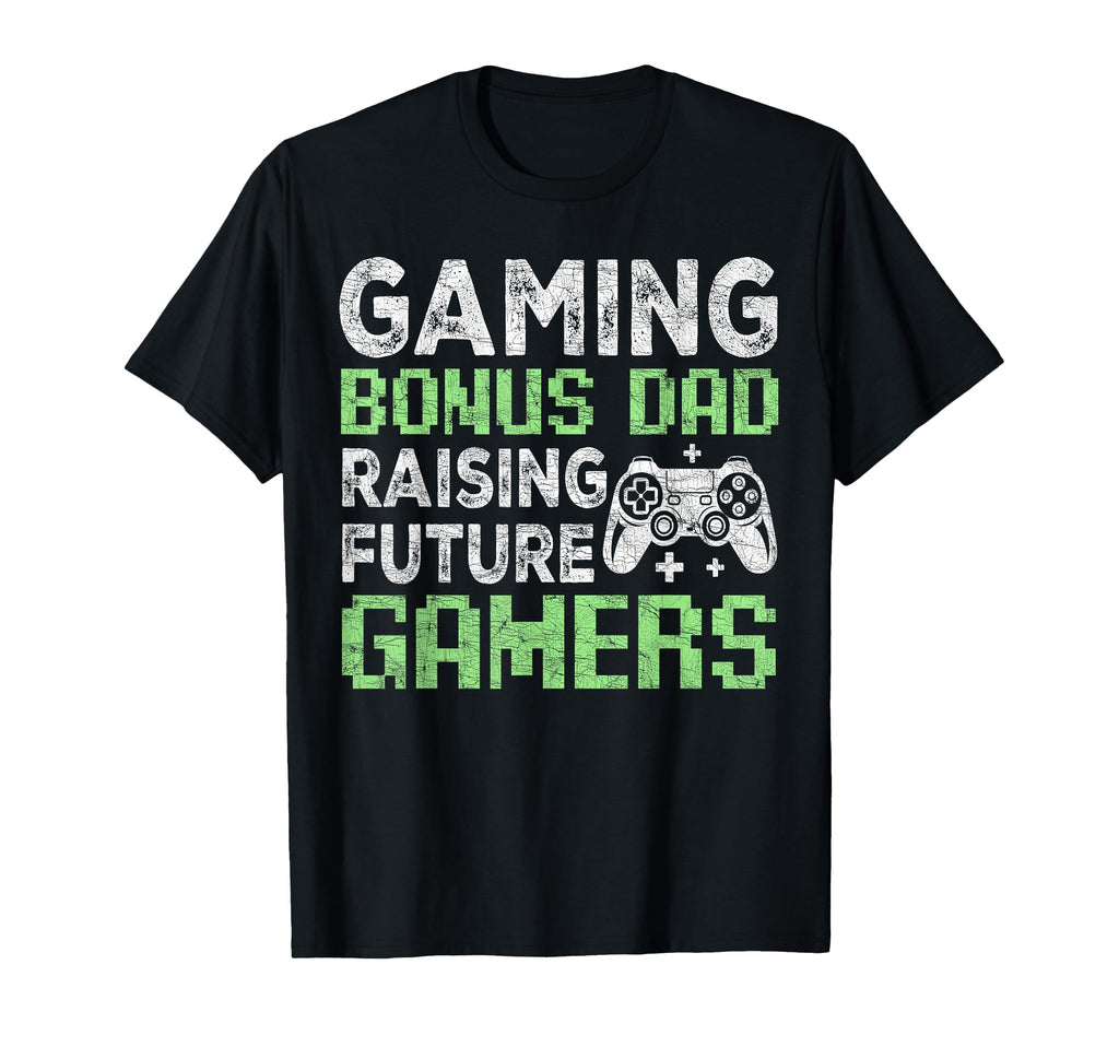 Stepdad Fathers Day Gaming Bonus Dad T-Shirt - Fun Novelty Design Unisex - T-Shirt, Sweatshirt, Hoodie