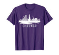Chicago Cityscape Chicago Illinois T-Shirt - Custom Art Print for Adults - T-Shirt, Sweatshirt, Hoodie