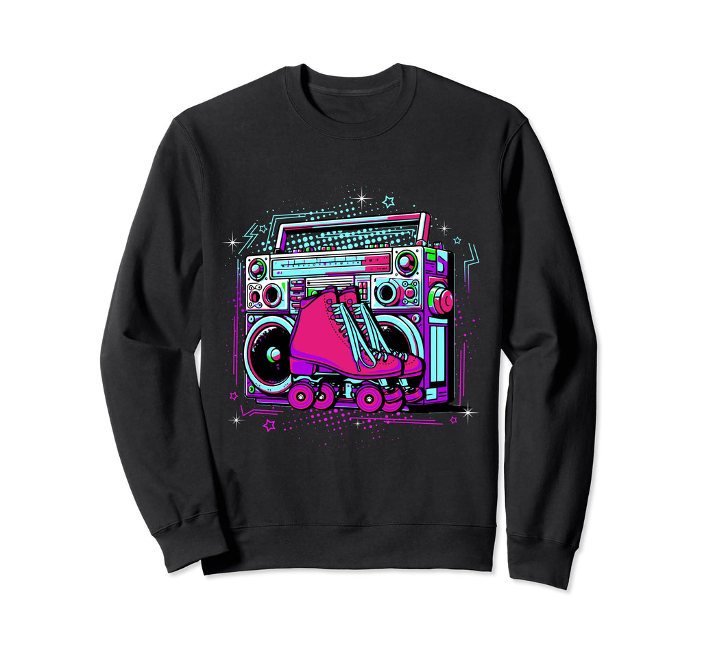 Roller Skates Fun Skating Sweatshirt - Streetwear Style Men Women - T-Shirt, Sweatshirt, Hoodie