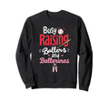 Busy Raising Ballers And Sweatshirt - Minimalist Print Men Women - T-Shirt, Sweatshirt, Hoodie