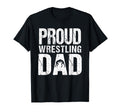 Proud Wrestling Dad Game Day Sports T-Shirt - Custom Art Print Unisex - T-Shirt, Sweatshirt, Hoodie