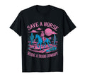Save Horse Ride Trans Cowboy Trans T-Shirt - Novelty Apparel for Adults - T-Shirt, Sweatshirt, Hoodie