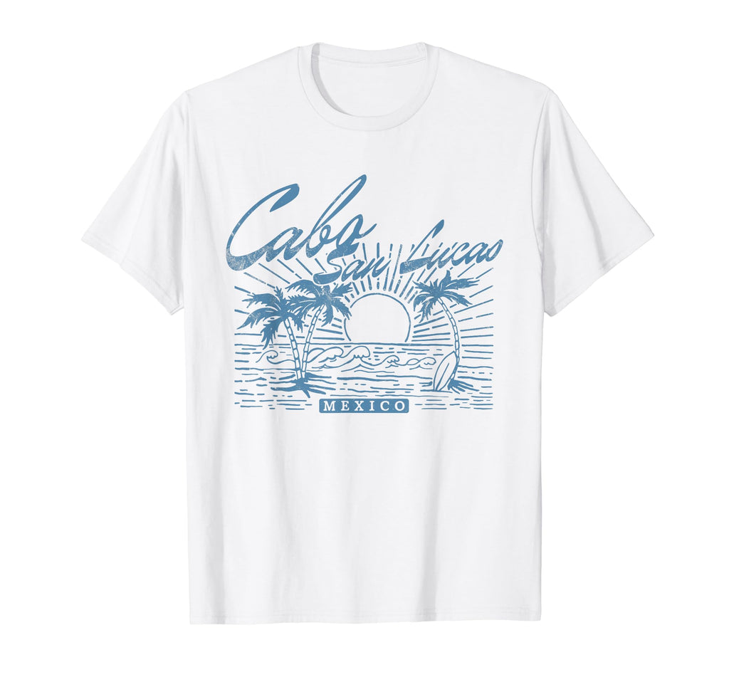 Cabo San Lucas Mexico Distressed T-Shirt - Trendy Graphic Men Women - T-Shirt, Sweatshirt, Hoodie