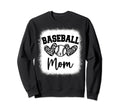 Womens Custom Baseball Mom Number 3 Sweatshirt - Trendy Graphic Men Women - T-Shirt, Sweatshirt, Hoodie