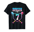 Bruh 7Th Birthday Baseball Ice Cream T-Shirt - Custom Art Print Men Women - T-Shirt, Sweatshirt, Hoodie