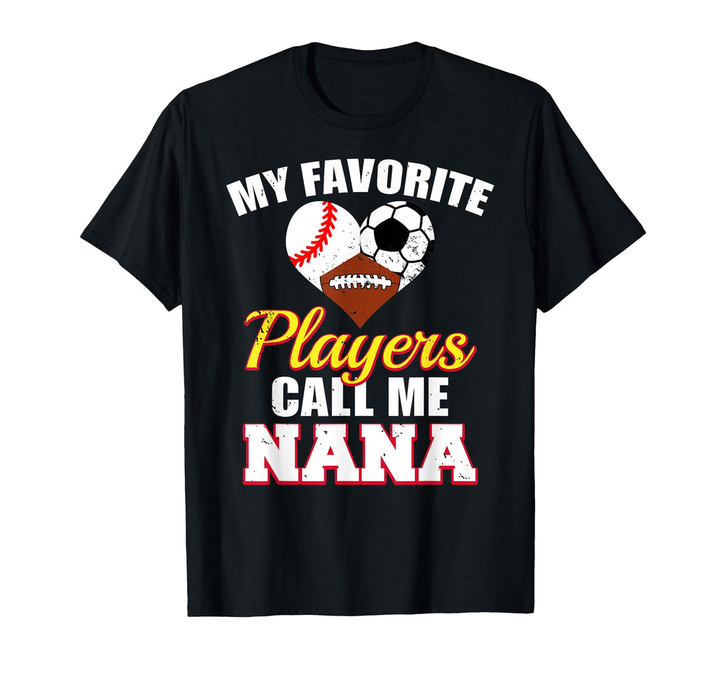 My Favorite Players Baseball Soccer T-Shirt - Trendy Graphic for Adults - T-Shirt, Sweatshirt, Hoodie