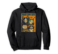 Cat Funny 60S 70S Hippie Flowers Groovy Hoodie - Graphic Print Men Women - T-Shirt, Sweatshirt, Hoodie