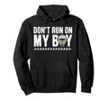 Baseball Catcher Mom Funny Mom Hoodie - Minimalist Print for Adults - T-Shirt, Sweatshirt, Hoodie