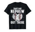 Baseball Aunt Funny Thats My Nephew T-Shirt - Trendy Graphic for Adults - T-Shirt, Sweatshirt, Hoodie