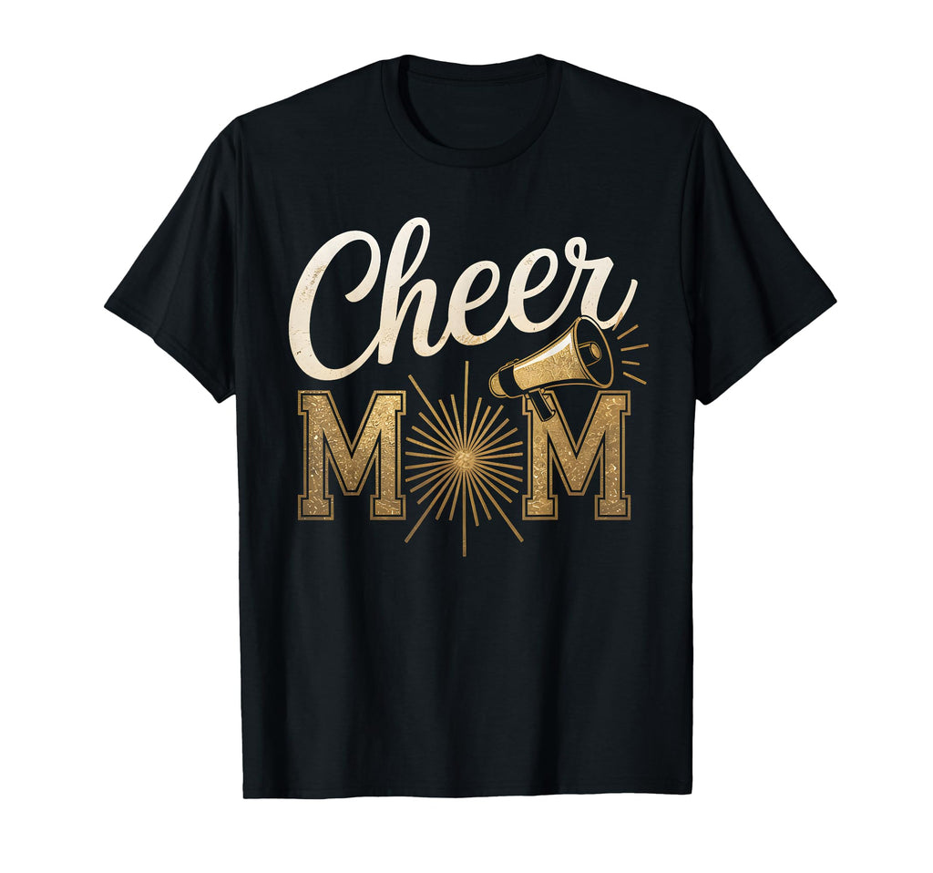 Cheer Gold Cheerleader Cheerleading T-Shirt - Unique Graphic for Adults - T-Shirt, Sweatshirt, Hoodie