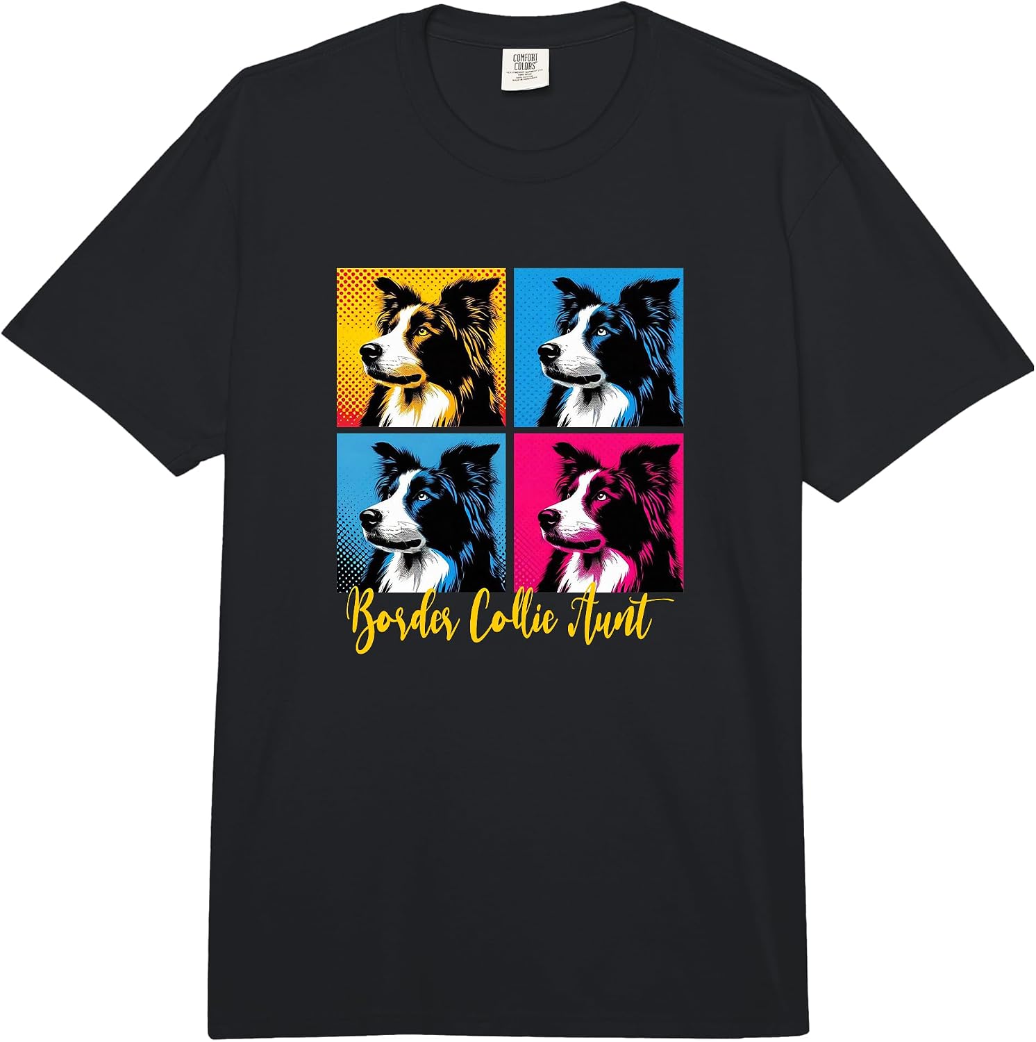 I Love Border Collies Merch - Adult & Kids T-Shirts, Sweatshirts & Hoodies apparel design preview 1