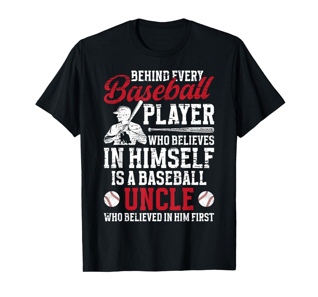 Baseball Uncle Proud Uncle Baseball T-Shirt - Graphic Print for Adults - T-Shirt, Sweatshirt, Hoodie