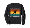 70S 80S Roller Derby Player Sweatshirt - Streetwear Style Men Women - T-Shirt, Sweatshirt, Hoodie
