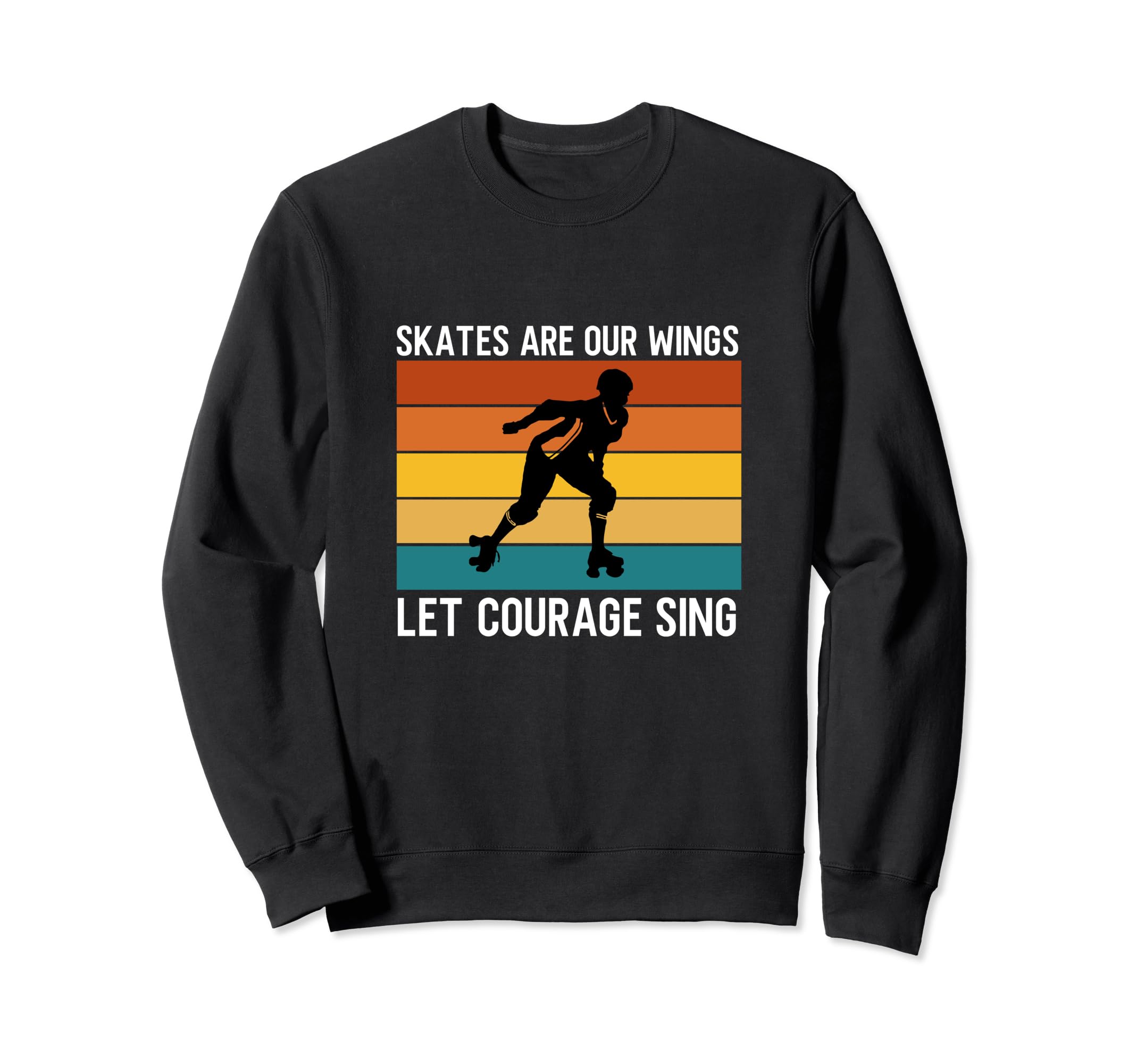 70S 80S Roller Derby Player Sweatshirt - Streetwear Style Men Women - T-Shirt, Sweatshirt, Hoodie