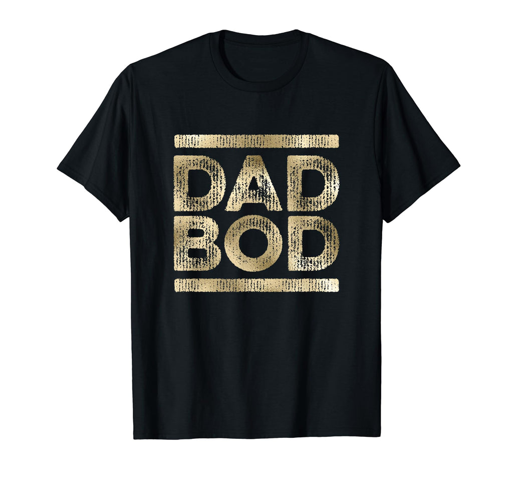 Dad Bod Faded Stripe 80S T-Shirt - Novelty Apparel Men Women - T-Shirt, Sweatshirt, Hoodie