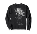 Aesthetic Y2K Fairy Wings Skeleton Sweatshirt - Minimalist Print Men Women - T-Shirt, Sweatshirt, Hoodie