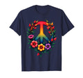 60S 70S Flower Power Groovy Love Peace T-Shirt - Custom Art Print Unisex - T-Shirt, Sweatshirt, Hoodie