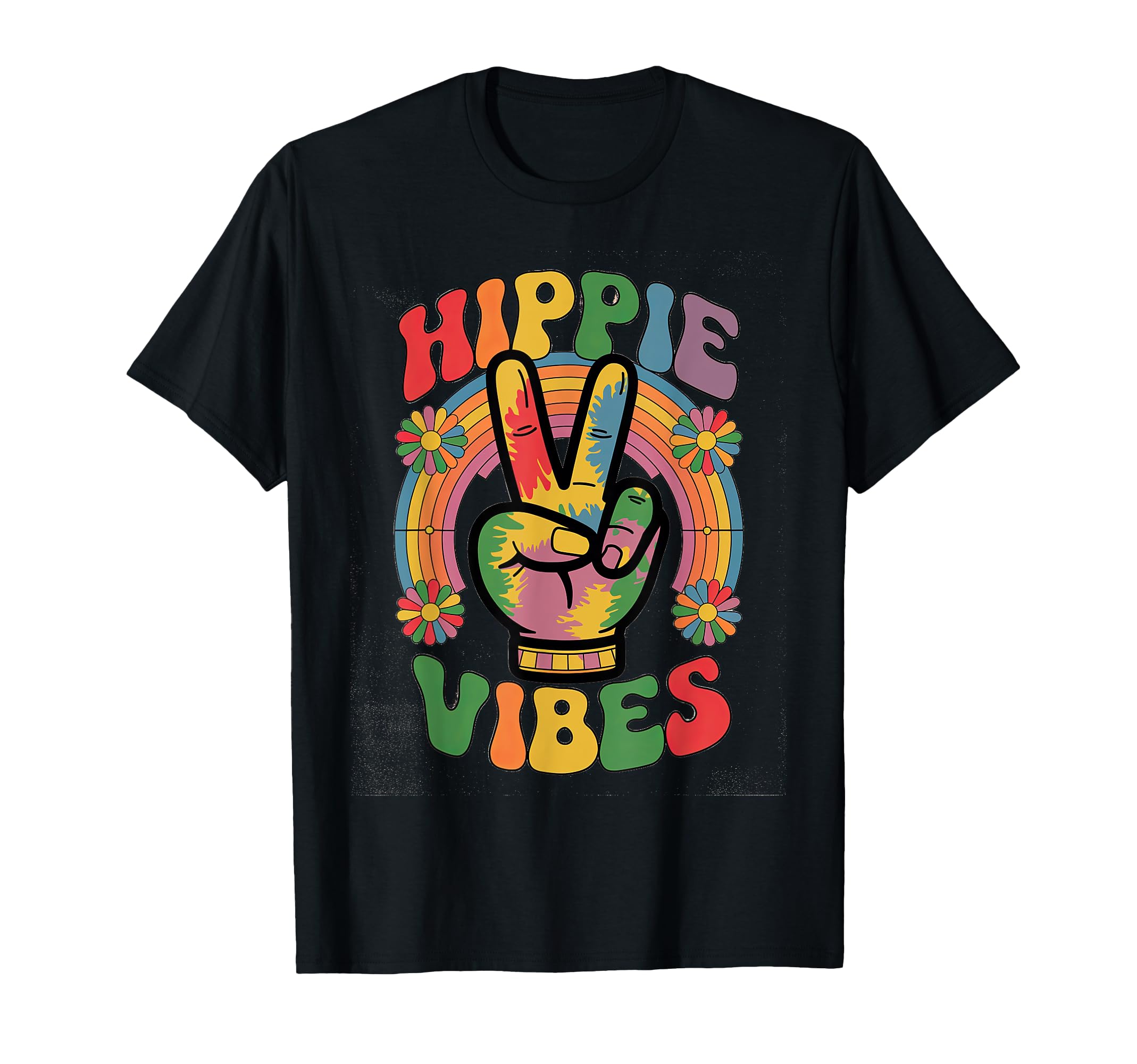 Groovy Hippie Vibes Flower Power Party T-Shirt - Streetwear Style Men Women - T-Shirt, Sweatshirt, Hoodie
