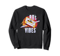 80S Vibes Audio Cassette Tape Sweatshirt - Fun Novelty Design Unisex - T-Shirt, Sweatshirt, Hoodie