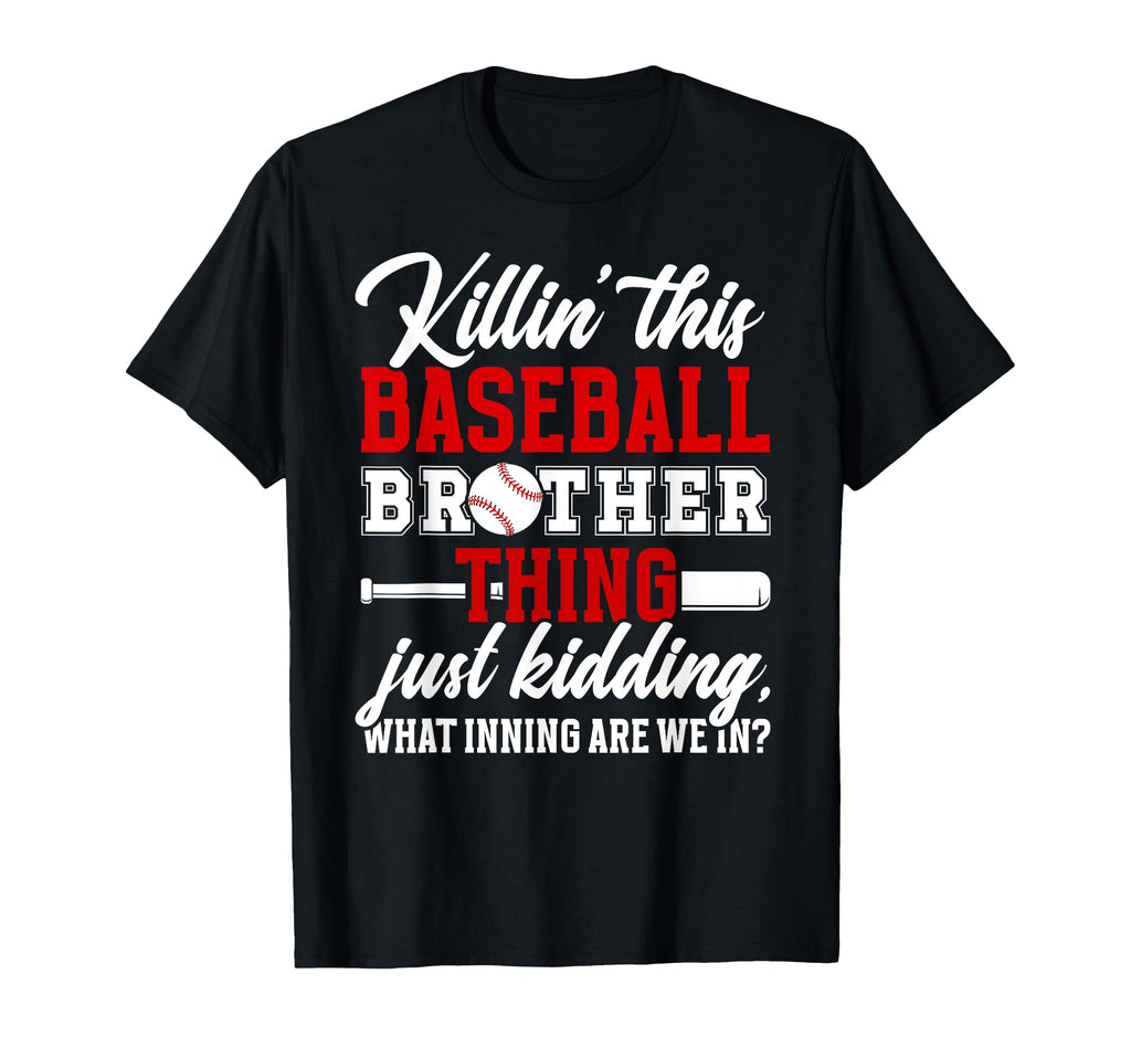 This Baseball Brother Thing Brother T-Shirt - Graphic Print Men Women - T-Shirt, Sweatshirt, Hoodie