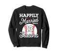 13Th Wedding Anniversary Baseball Sweatshirt - Streetwear Style Men Women - T-Shirt, Sweatshirt, Hoodie