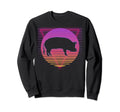 Pig Hog Farmer Farm Vaporwave 80S Sweatshirt - Minimalist Print Men Women - T-Shirt, Sweatshirt, Hoodie