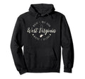West Virginia Distressed Boho Belong Hoodie - Custom Art Print for Adults - T-Shirt, Sweatshirt, Hoodie
