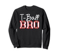 T Ball Bro Leopard Baseball T Ball Sweatshirt - Custom Art Print Unisex - T-Shirt, Sweatshirt, Hoodie