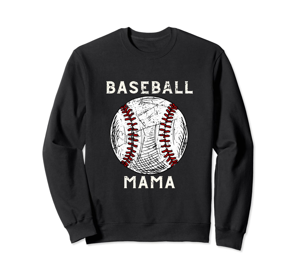 Baseball Mama Sports Player Sweatshirt - Novelty Apparel for Adults - T-Shirt, Sweatshirt, Hoodie