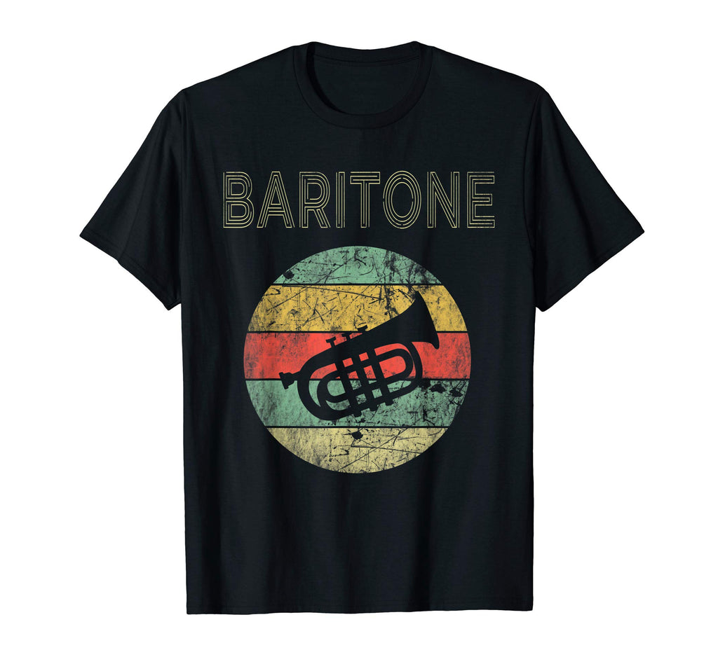 Baritone Euphonium Distressed T-Shirt - Casual Everyday Wear Unisex - T-Shirt, Sweatshirt, Hoodie