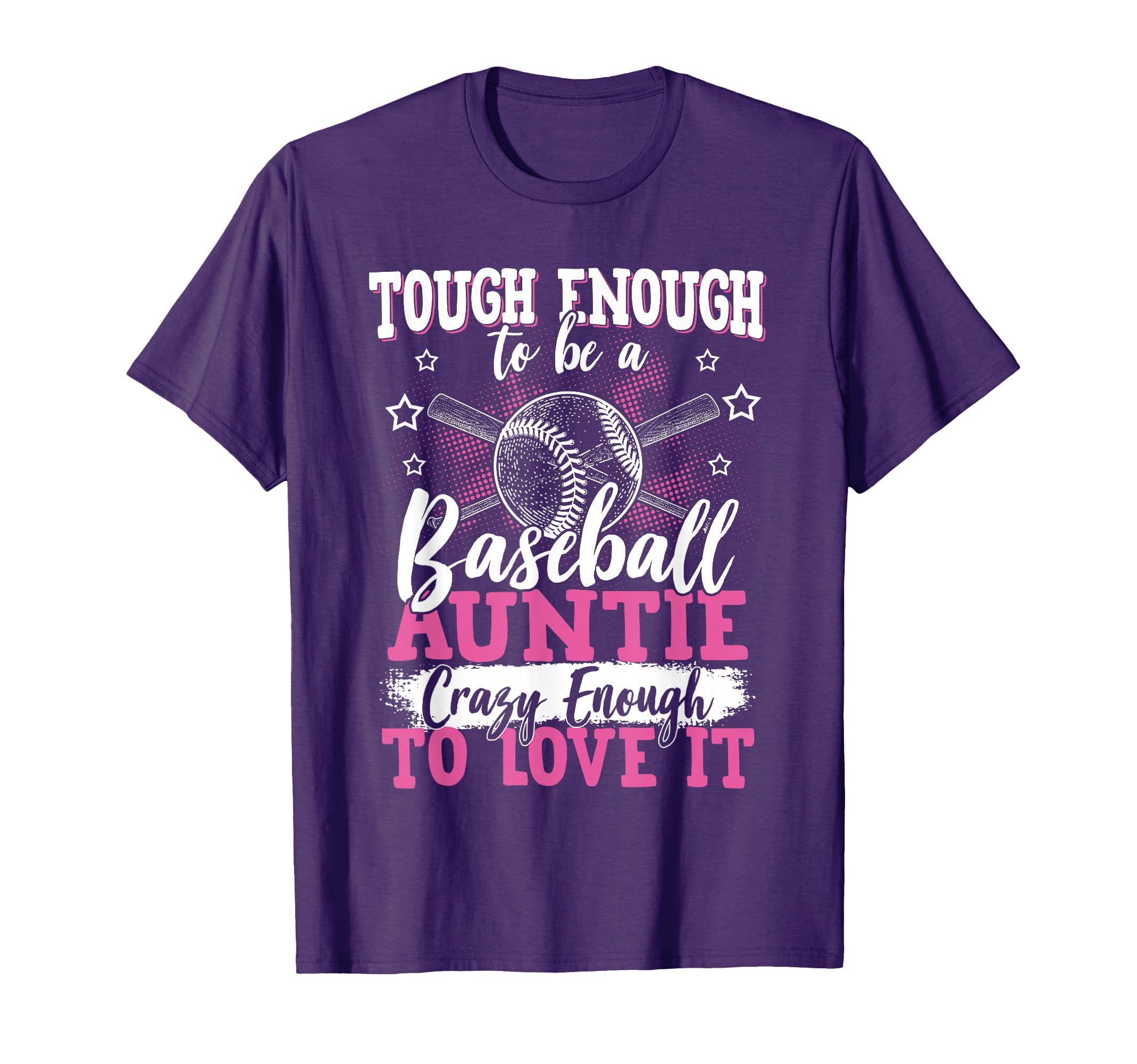 Baseball Player Aunt Baseball Lover T-Shirt - Graphic Print Men Women - T-Shirt, Sweatshirt, Hoodie