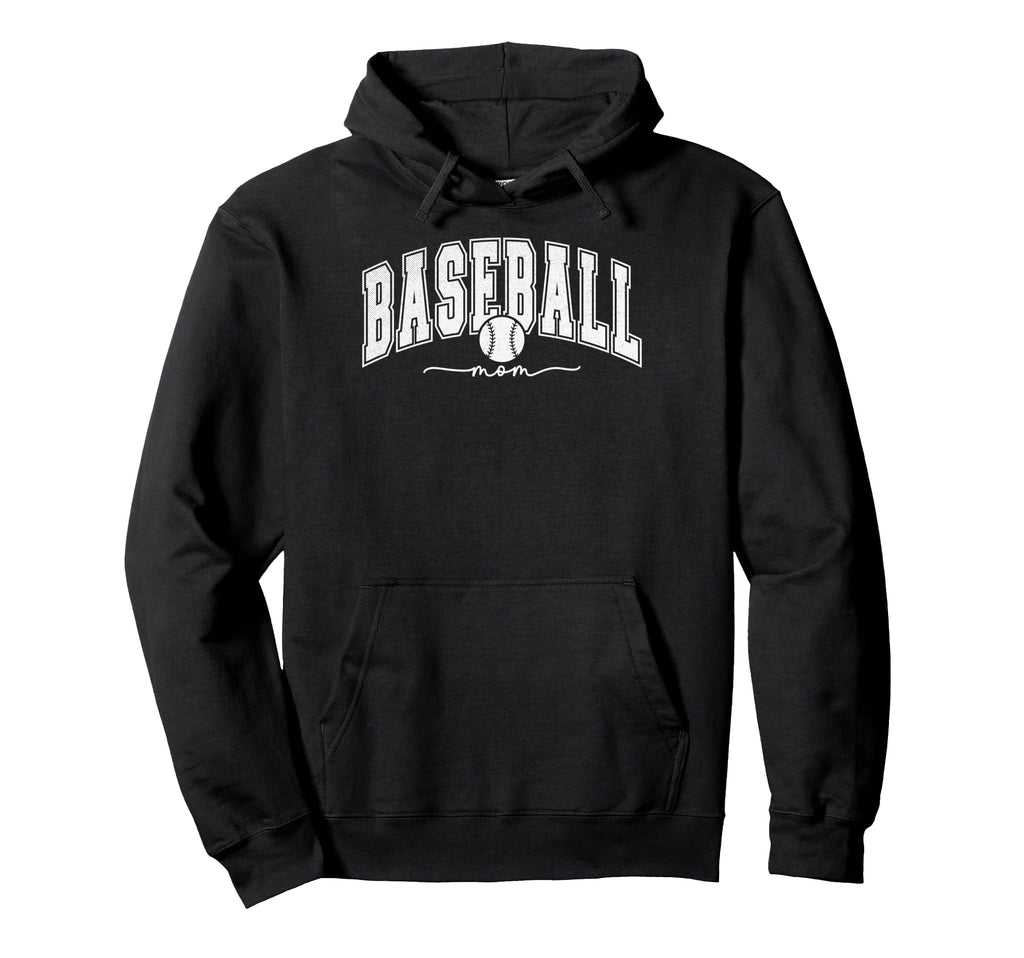 Baseball Mom Hoodie - Streetwear Style Men Women - T-Shirt, Sweatshirt, Hoodie