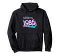 Made 1985 Y2K 80S 41St Birthday Hoodie - Fun Novelty Design for Adults - T-Shirt, Sweatshirt, Hoodie