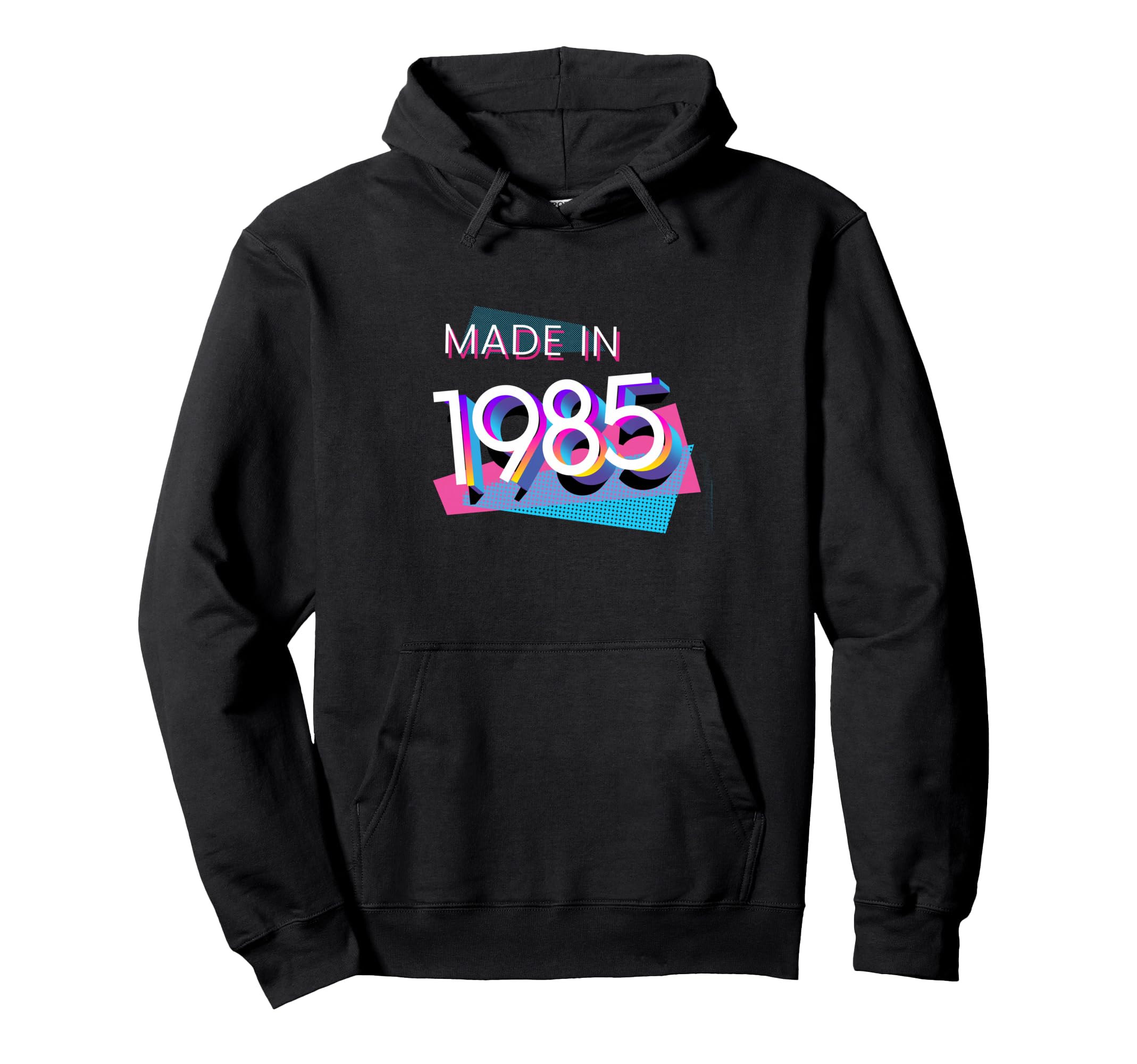 Made 1985 Y2K 80S 41St Birthday Hoodie - Fun Novelty Design for Adults - T-Shirt, Sweatshirt, Hoodie