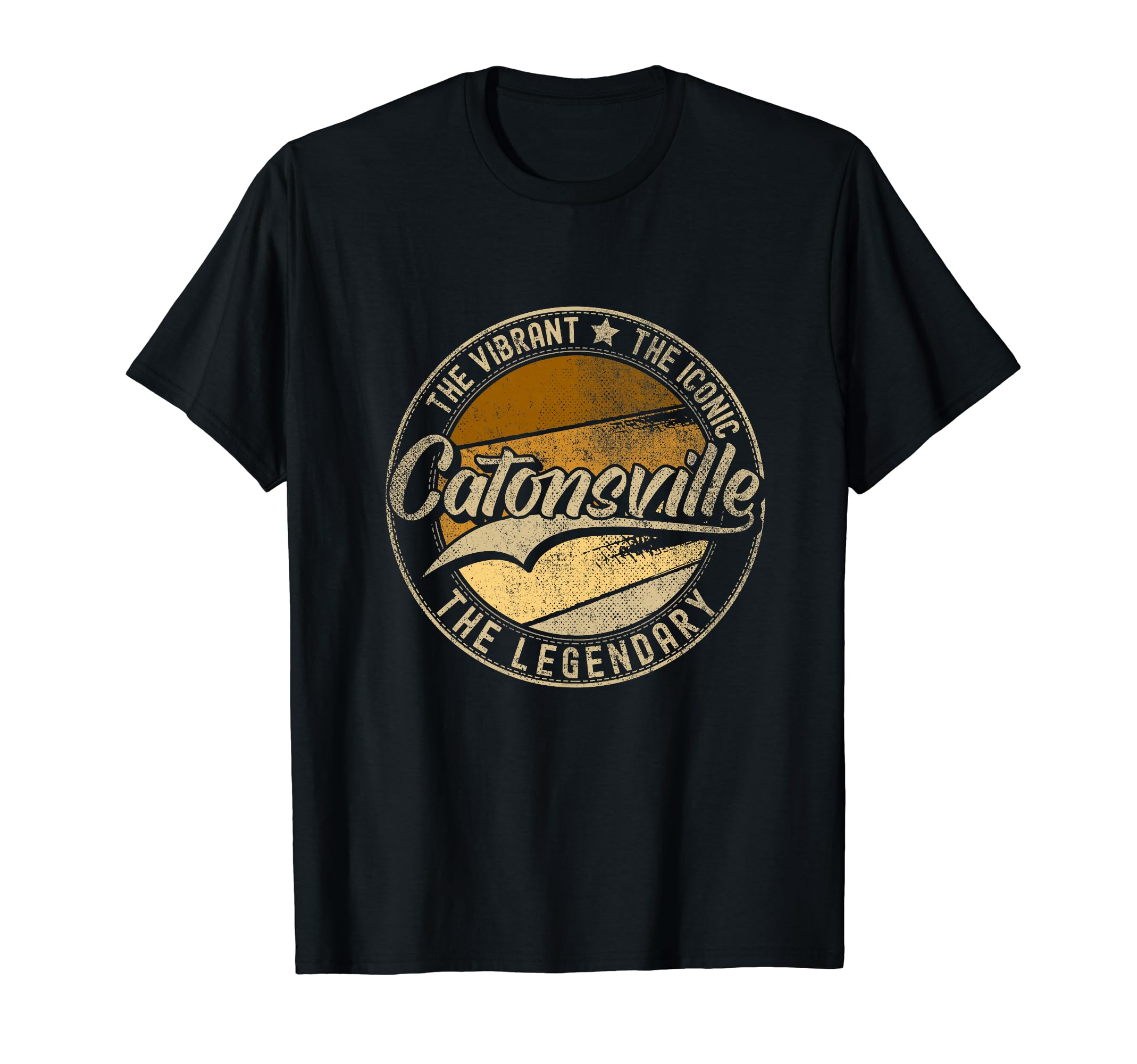 Catonsville Md Maryland Distressed T-Shirt - Novelty Apparel Unisex - T-Shirt, Sweatshirt, Hoodie