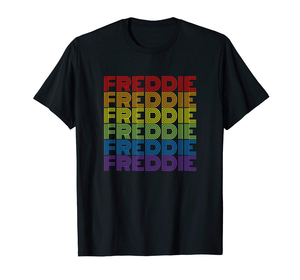 Freddie Rainbow T-Shirt - Novelty Apparel Men Women - T-Shirt, Sweatshirt, Hoodie