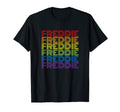 Freddie Rainbow T-Shirt - Novelty Apparel Men Women - T-Shirt, Sweatshirt, Hoodie
