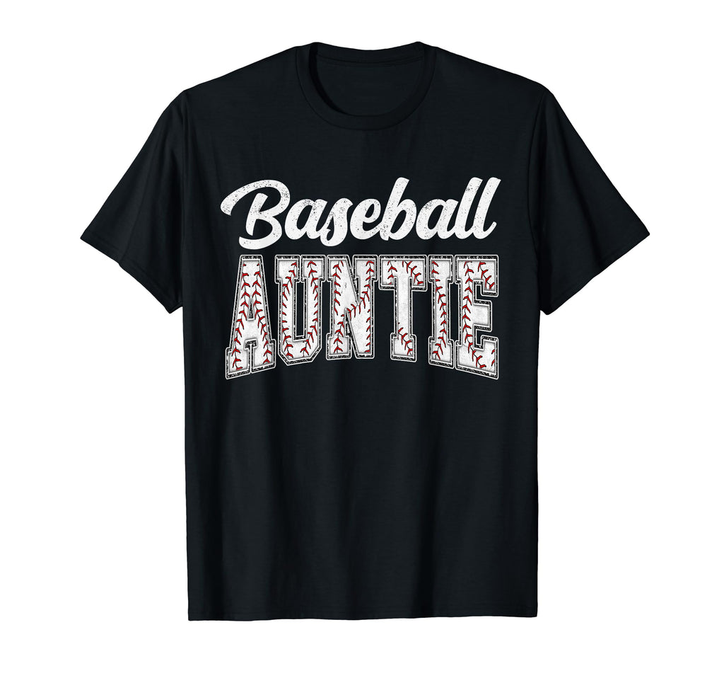 Baseball Auntie Baseball Aunt Nephew T-Shirt - Streetwear Style Men Women - T-Shirt, Sweatshirt, Hoodie