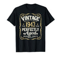 Born 1943 83Rd Birthday T-Shirt - Streetwear Style for Adults - T-Shirt, Sweatshirt, Hoodie