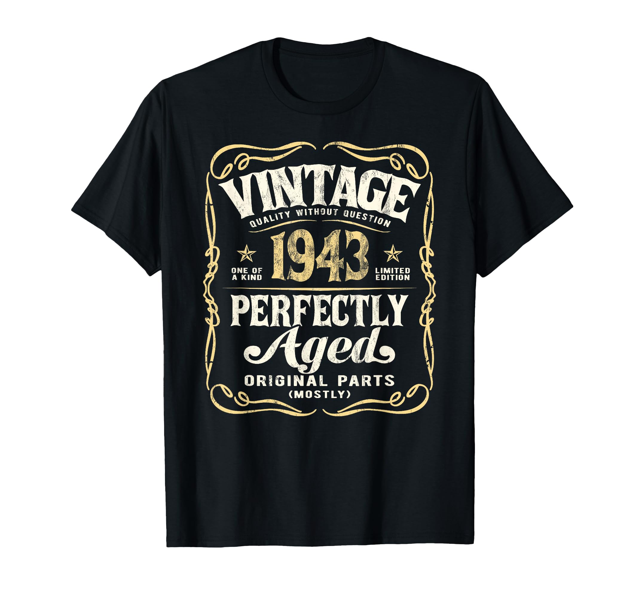 Born 1943 83Rd Birthday T-Shirt - Streetwear Style for Adults - T-Shirt, Sweatshirt, Hoodie