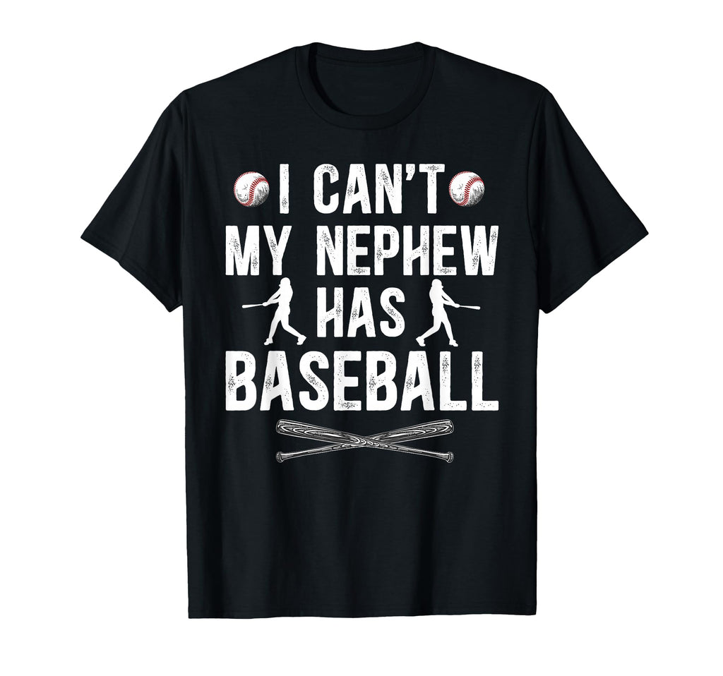 My Nephew Has Baseball Uncle Baseball T-Shirt - Unique Graphic Men Women - T-Shirt, Sweatshirt, Hoodie