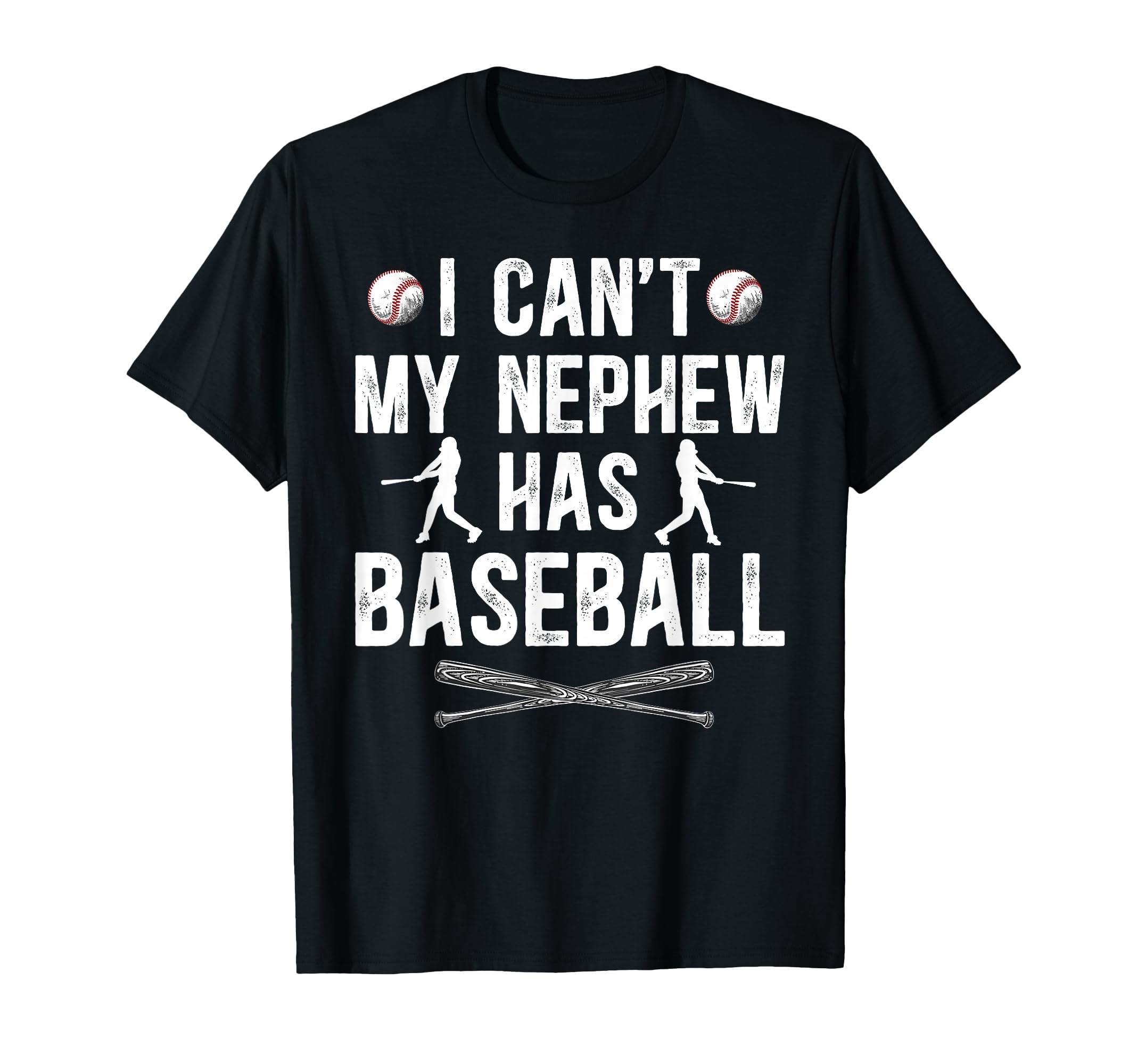 My Nephew Has Baseball Uncle Baseball T-Shirt - Unique Graphic Men Women - T-Shirt, Sweatshirt, Hoodie