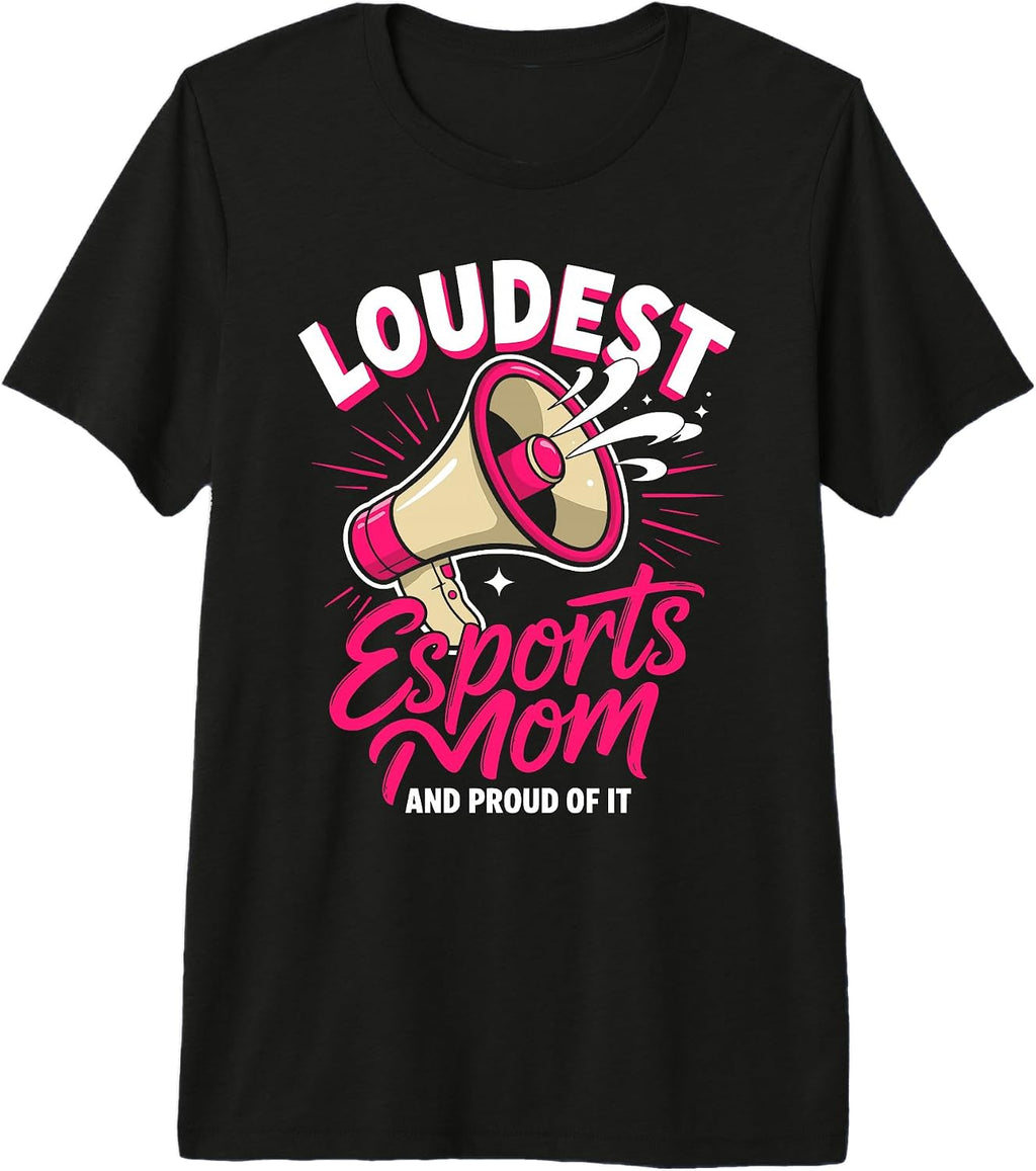 Loudest Mom Crew Gifts - Adult & Kids T-Shirts, Sweatshirts & Hoodies apparel design preview 1