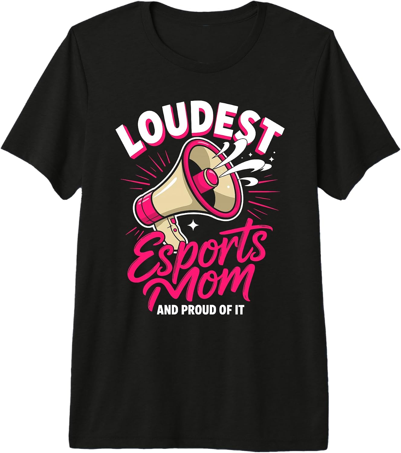 Loudest Mom Crew Gifts - Adult & Kids T-Shirts, Sweatshirts & Hoodies apparel design preview 1