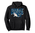 Great White Shark Lover Aesthetic Hoodie - Fun Novelty Design Unisex - T-Shirt, Sweatshirt, Hoodie