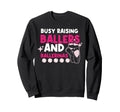 Busy Raising Ballers And Sweatshirt - Custom Art Print for Adults - T-Shirt, Sweatshirt, Hoodie